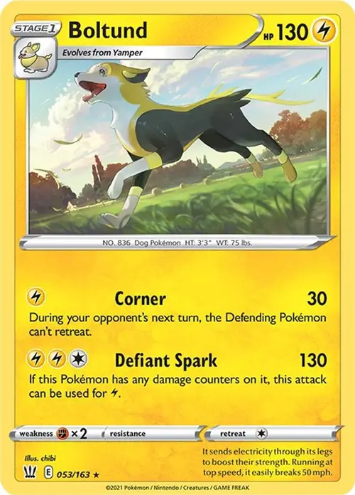 Boltund card art
