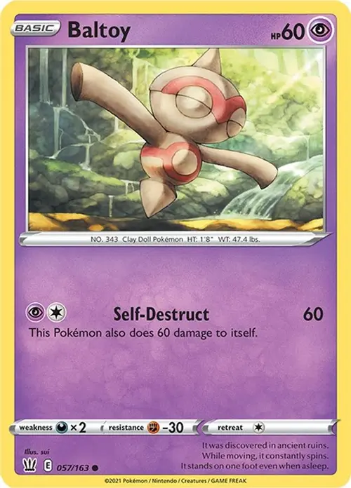Baltoy card art
