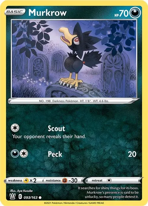 Murkrow card art