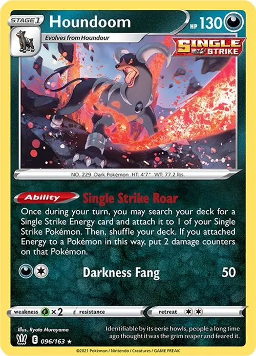 Houndoom card art