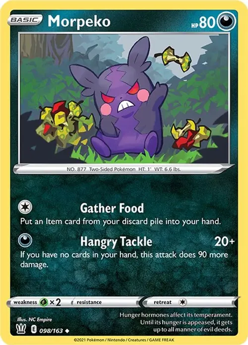 Morpeko card art