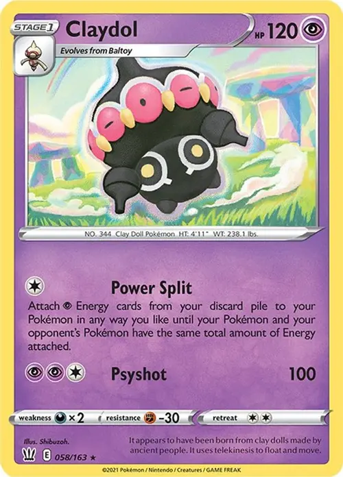 Claydol card art