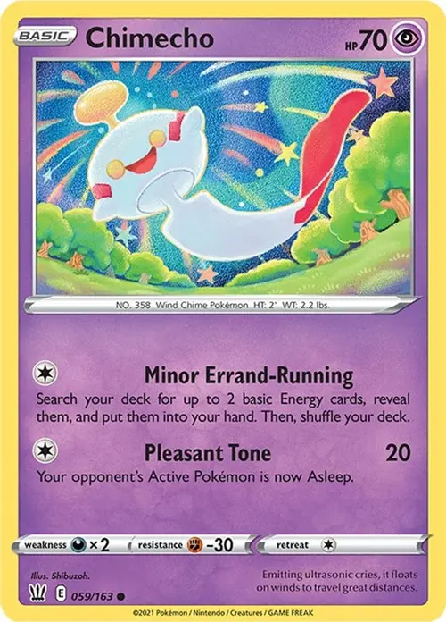 Chimecho card art