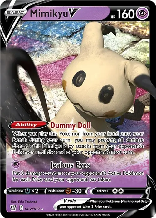 Mimikyu V card art