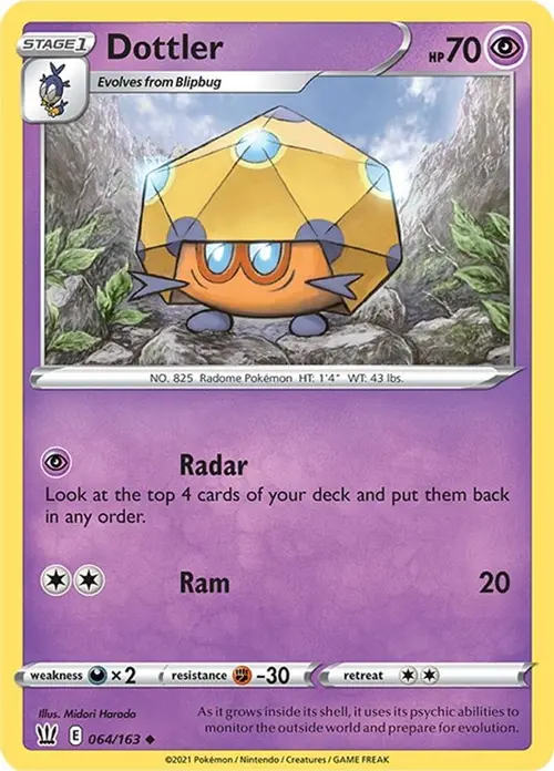 Dottler card art