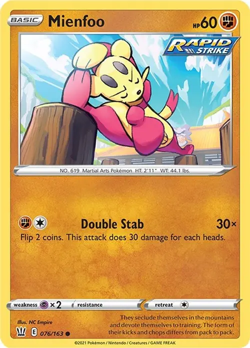 Mienfoo card art