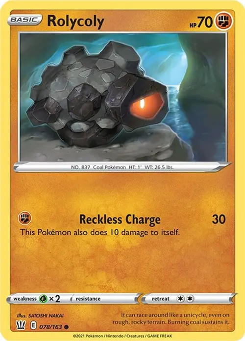 Rolycoly card art