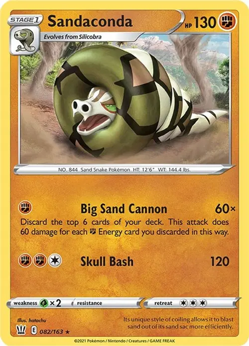 Sandaconda card art