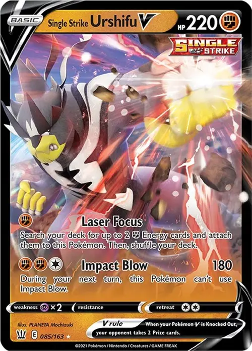 Single Strike Urshifu V card art