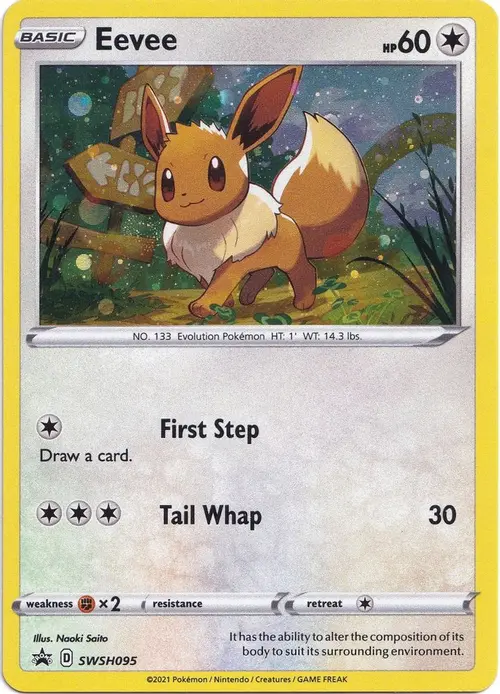 Eevee - SWSH095 card art
