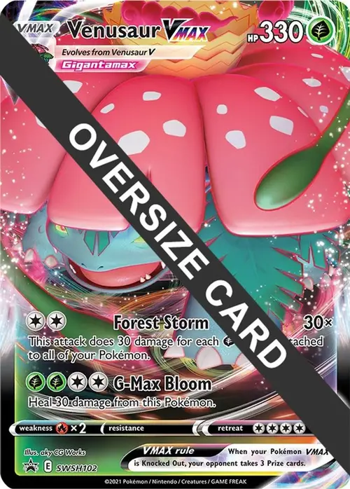 Venusaur VMAX - SWSH102 card art