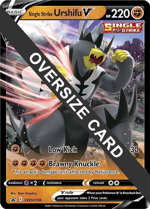 Single Strike Urshifu V - SWSH106 card art