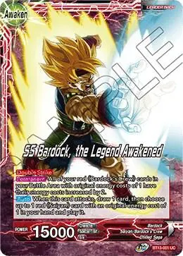 Bardock // SS Bardock, the Legend Awakened card art