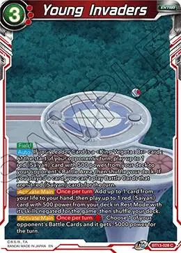 Young Invaders card art