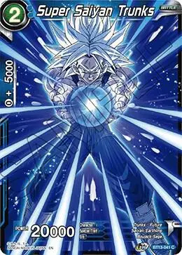 Super Saiyan Trunks card art