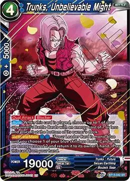 Trunks, Unbelievable Might card art