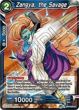 Zangya, the Savage card art