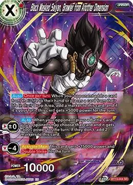 Black Masked Saiyan, Brawler from Another Dimension card art