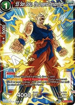 SS Son Goku, the Legend Personified card art
