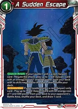 A Sudden Escape card art