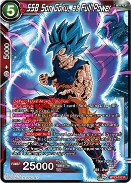 SSB Son Goku, at Full Power card art