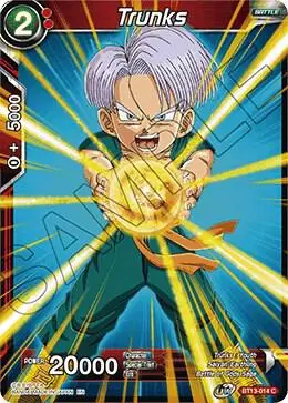 Trunks card art