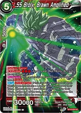 SS Broly, Brawn Amplified card art