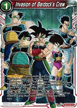 Invasion of Bardock's Crew card art