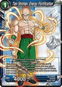 Tien Shinhan, Energy Fortification card art