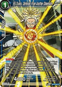 SS Trunks, Defender From Another Dimension card art