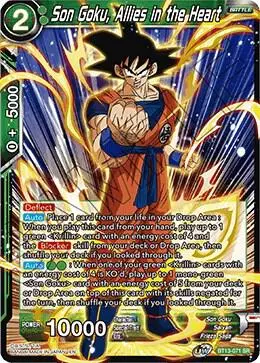 Son Goku, Allies in the Heart card art