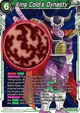 King Cold's Dynasty card art