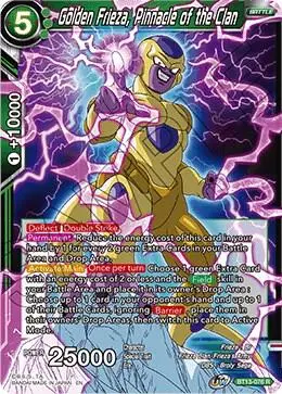 Golden Frieza, Pinnacle of the Clan card art