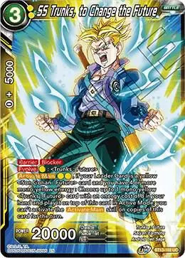 SS Trunks, to Change the Future card art