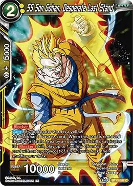 SS Son Gohan, Desperate Last Stand card art