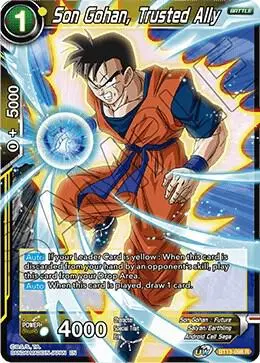 Son Gohan, Trusted Ally card art