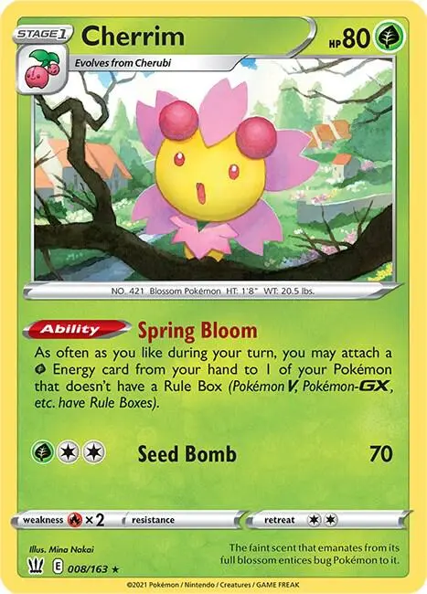Cherrim card art
