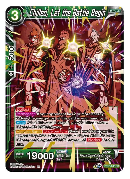 Chilled, Let the Battle Begin card art