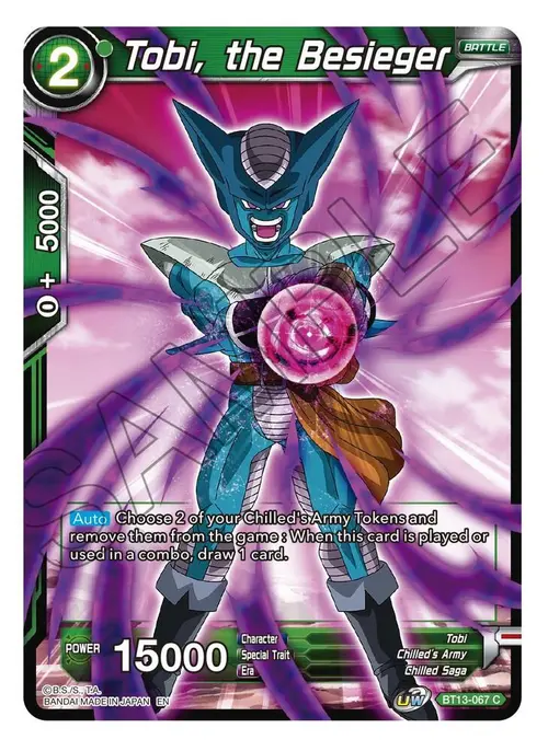 Tobi, the Besieger card art
