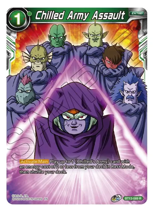 Chilled Army Assault card art