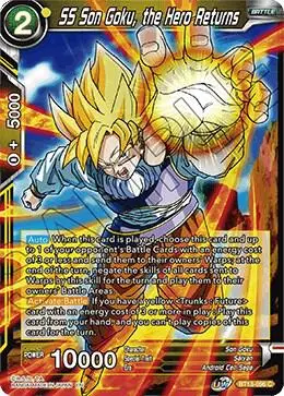 SS Son Goku, the Hero Returns card art