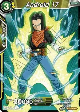 Android 17 card art