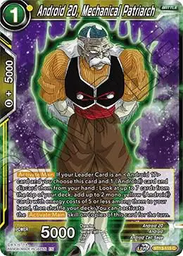 Android 20, Mechanical Patriarch card art