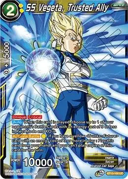 SS Vegeta, Trusted Ally card art
