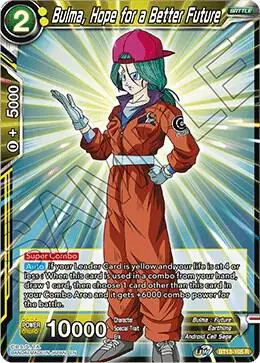 Bulma, Hope for a Better Future card art