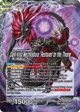 Mechikabura // Dark King Mechikabura, Restored to the Throne card art