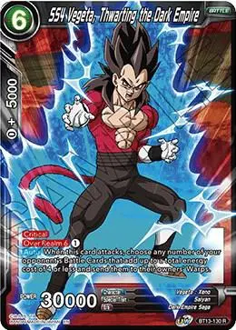 SS4 Vegeta, Thwarting the Dark Empire card art
