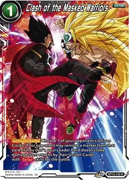 Clash of the Masked Warriors card art