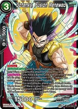 Gotenks, Fusion Renewed card art