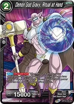 Demon God Gravy, Ritual at Hand card art